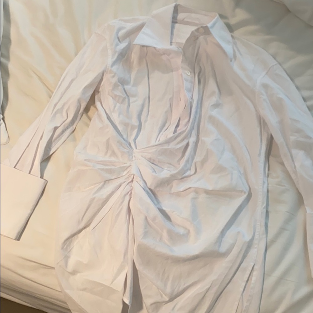 Helmut Lang long sleeve button down top